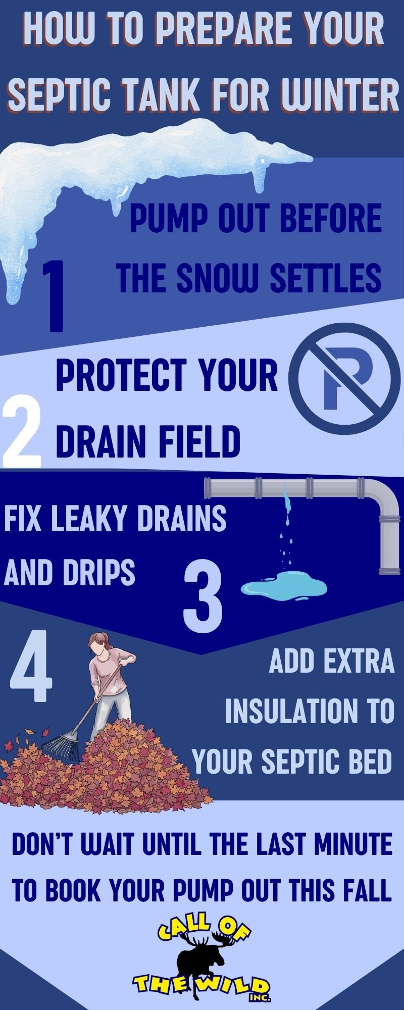Guide on winterizing your septic tank with steps on maintenance and insulation